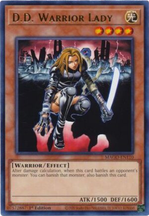 D.D. Warrior Lady - MAGO-EN110 - Rare