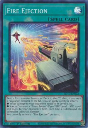 Fire Ejection - LD10-EN022 - Super Rare