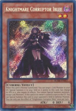 Knightmare Corruptor Iblee - BLMR-EN057 - Secret Rare