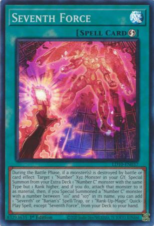 Yu-gi-oh! Tcg Seventh Force Ld10-en037 1st Edition | Meses Sin Interés