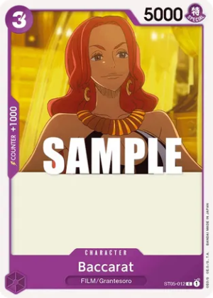 Baccarat - Starter Deck 5: Film Edition (ST-05-012 C)