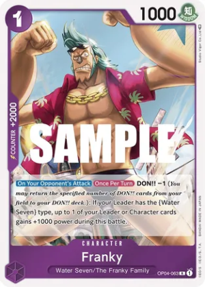 Franky - Kingdoms of Intrigue (OP04-063 R)