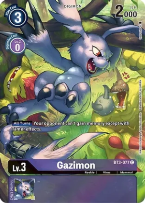 Gazimon (Alternate Art) - Dimensional Phase (BT11)