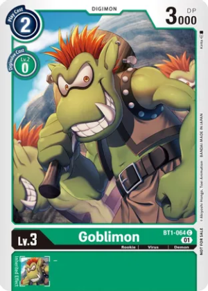 Goblimon – BT1-064 (Winner Pack New Awakening) – Release Special Booster