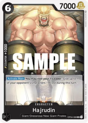 Hajrudin - Kingdoms of Intrigue (OP04-088 UC)