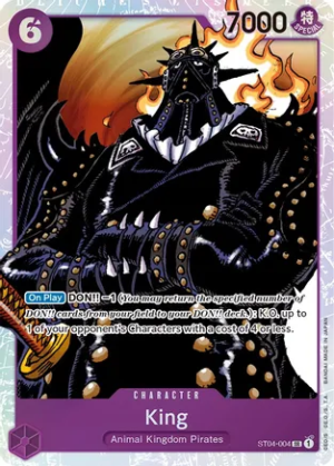 King - Starter Deck 4: Animal Kingdom Pirates (ST-04-004 SR) (NO FOIL)