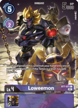 Loweemon (2nd Anniversary Frontier Card) – Next Adventure (BT7-071 C)
