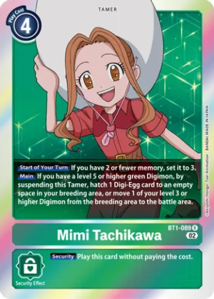 Mimi Tashikawa – BT1-089 Rare RB