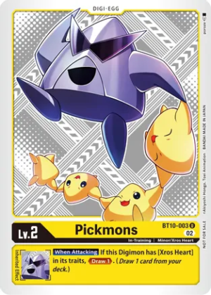 Pickmons (Winner Pack Dimensional Phase) - Xros Encounter (BT10-003 U)