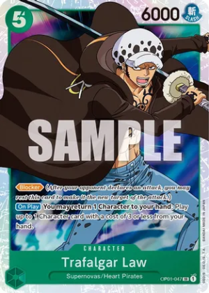 Trafalgar Law (047) - Romance Dawn (OP01-047 SR)