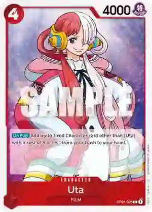 Uta (Demo Deck 2023) - One Piece Promotion Cards (OP-PR)