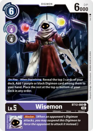 Wisemon – BT12-080 – Across Time – Common