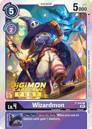 Wizardmon (Digimon Card Game Fest 2022) - Digimon Promotion Cards (D-PR)