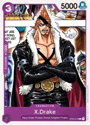 X.Drake - Starter Deck 4: Animal Kingdom Pirates (ST-04-013 C)