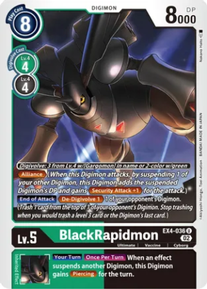 BlackRapidmon - Alternative Being Booster (EX04-036 U)