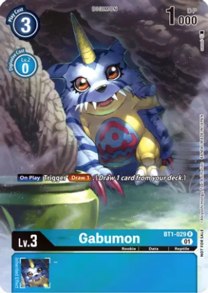 Gabumon - BT1-029 (Official Tournament Pack Vol.9) - Release Special Booster (BT1-029 R)