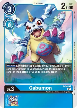 Gabumon - Digimon Promotion Cards (D-PR)