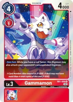 Gammamon - RB1-006 - Resurgence Booster (RB1-006 R)