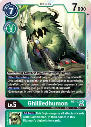 Ghilliedhumon - Resurgence Booster (RB1-023 R)