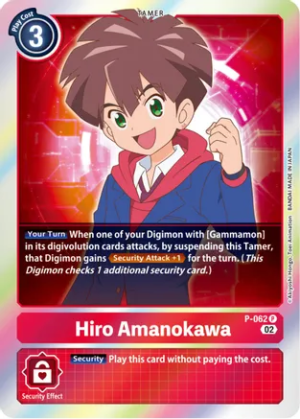 Hiro Amanokawa - P-062 (Resurgence Booster Reprint) - Resurgence Booster (RB-01)