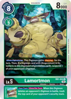 Lamortmon - Resurgence Booster (RB1-024 U)