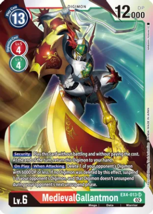 MedievalGallantmon - Alternative Being Booster (EX4-013 SR)