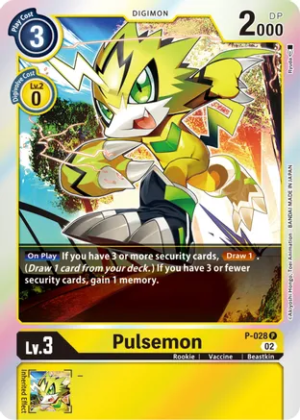Pulsemon - P-028 (Resurgence Booster Reprint) - Resurgence Booster (RB-01)