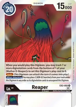 Reaper EX2-055 Rare Digital Hazard
