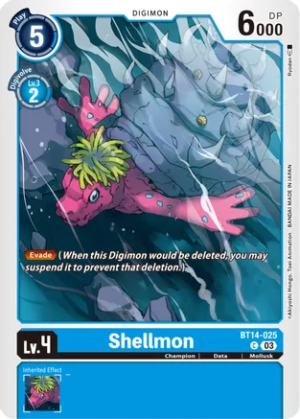 Shellmon Common BT14-025 C