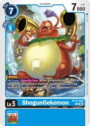 ShogunGekomon Uncommon BT14-028 U