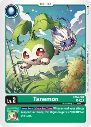 Tanemon Uncommon BT14-004 U