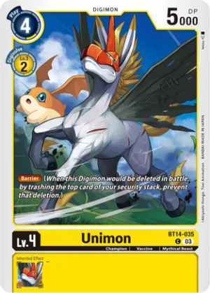 Unimon Common BT14-035 C