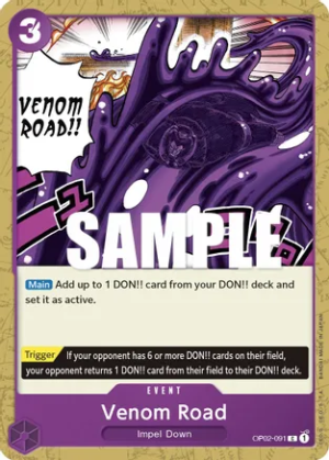 Venom Road - Paramount War (OP02-091 C)