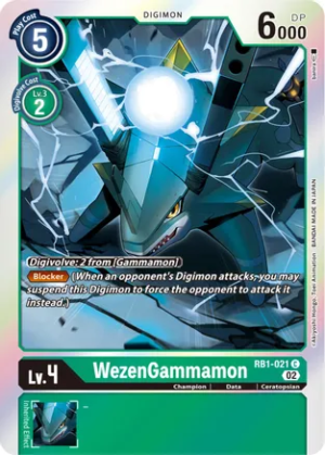 WezenGammamon - Resurgence Booster (RB1-021 C)