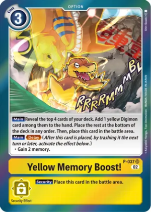 Yellow Memory Boost! (Resurgence Booster Reprint) - Resurgence Booster (RB-01)