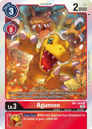 Agumon - Resurgence Booster (RB01-004 R)