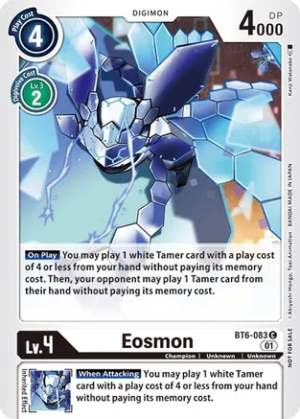 Eosmon - BT6-083 (Tamer Party Vol. 5 Promo) - Double Diamond (BT06)