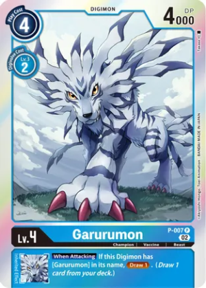 Garurumon – P-007 Promo RB
