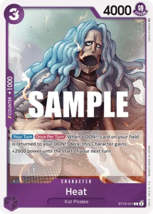 Heat - Ultra Deck: The Three Captains (ST-10-011 C)