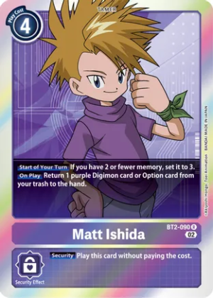 Matt Ishida – BT2-090 Rare RB