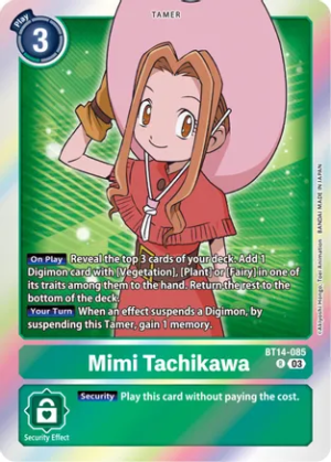Mimi Tachikawa - Blast Ace (BT14-085 R)