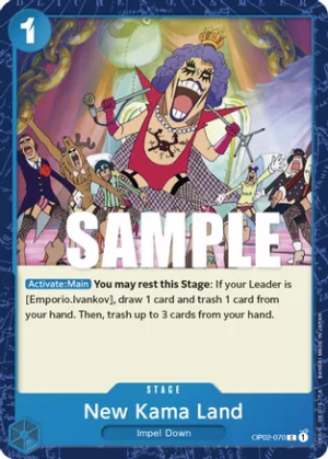 New Kama Land - Paramount War (OP02-070 C)