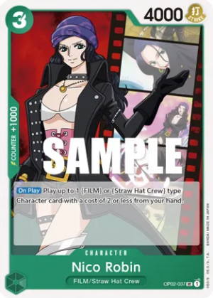 Nico Robin - Paramount War (OP02-037 UC)