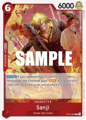 Sanji - Ultra Deck: The Three Captains (ST-10-004 C)