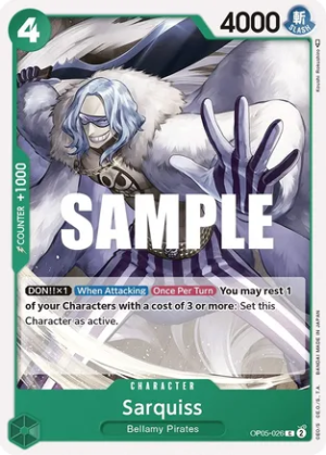 Sarquiss - Awakening of the New Era (OP05-026 C)