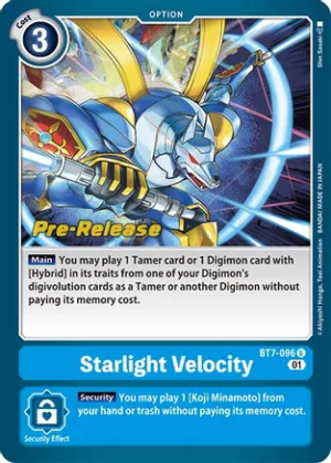 Starlight Velocity - Next Adventure Pre-Release Cards (BT07_PR)
