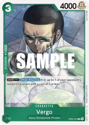 Vergo - Awakening of the New Era (OP05-023 R)