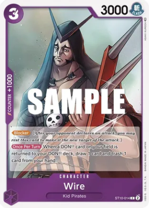 Wire - Ultra Deck: The Three Captains (ST-10-014 C)