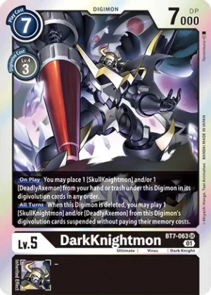 DarkKnightmon - Next Adventure (BT07-063 SR)