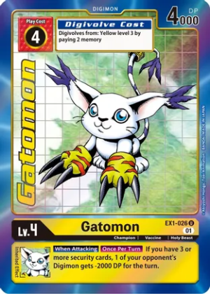 Gatomon (Alternate Art) - Classic Collection (EX01-026 U)